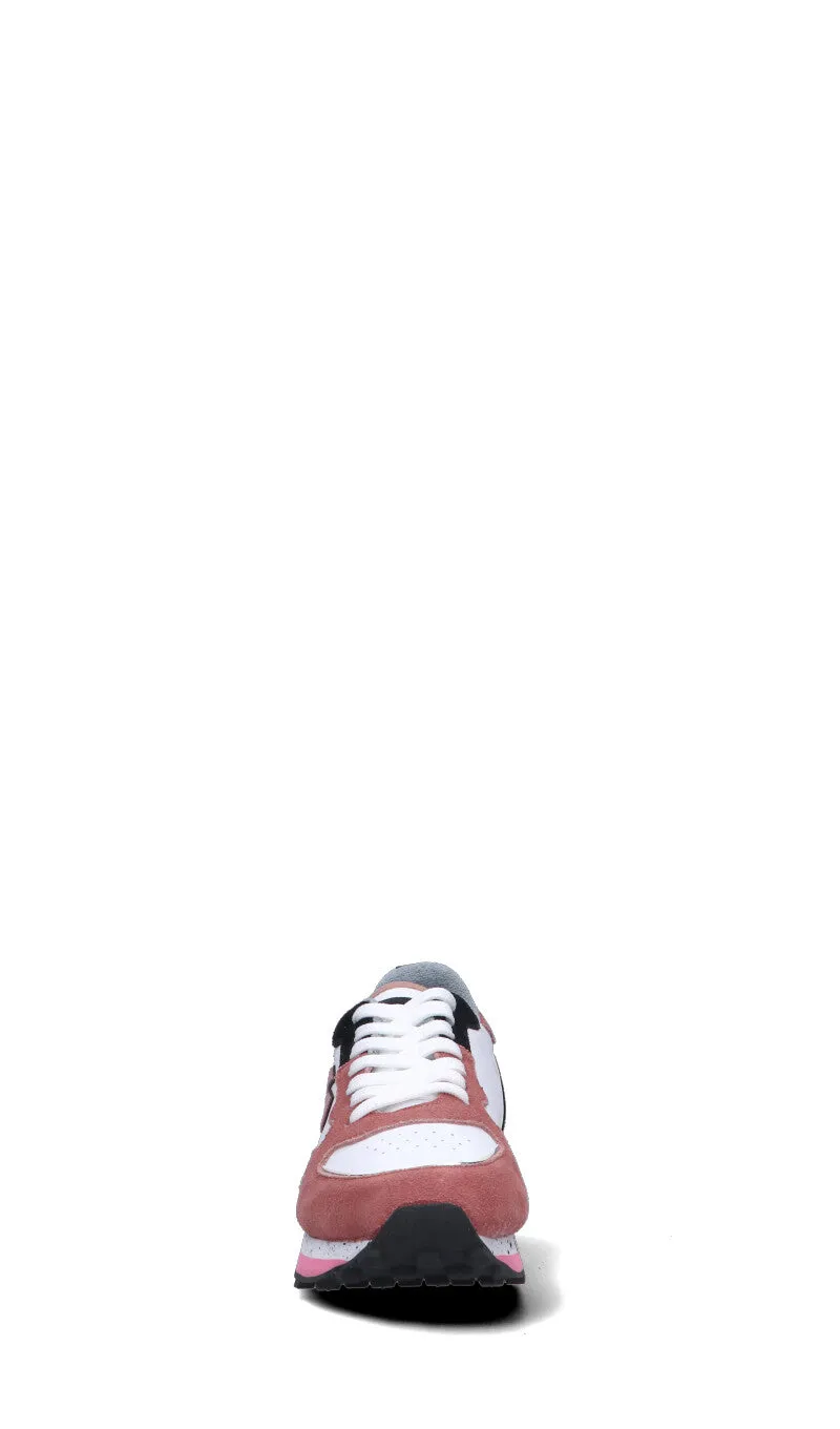 ALBERTO GUARDIANI Sneaker donna bianca/nude/nera in pelle