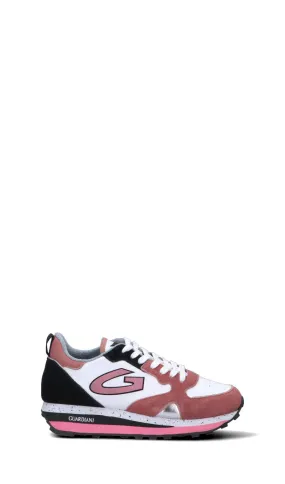 ALBERTO GUARDIANI Sneaker donna bianca/nude/nera in pelle