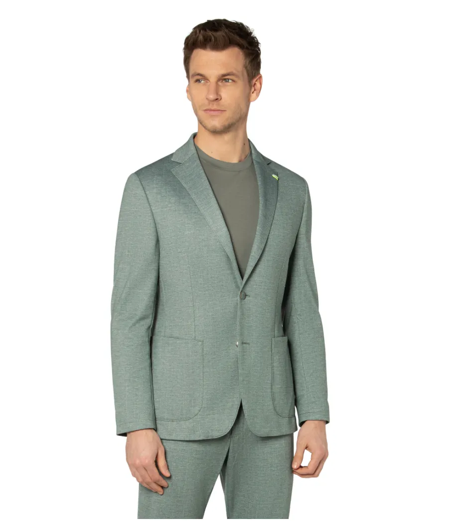 BENVENUTO JERSEY SUIT SAKKO MINT 7852-3179