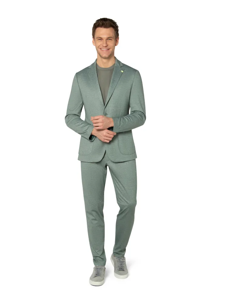 BENVENUTO JERSEY SUIT SAKKO MINT 7852-3179