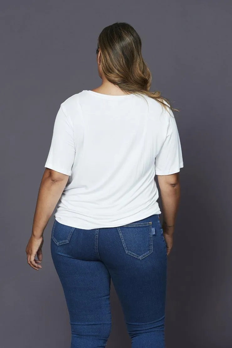 Paris White Tee