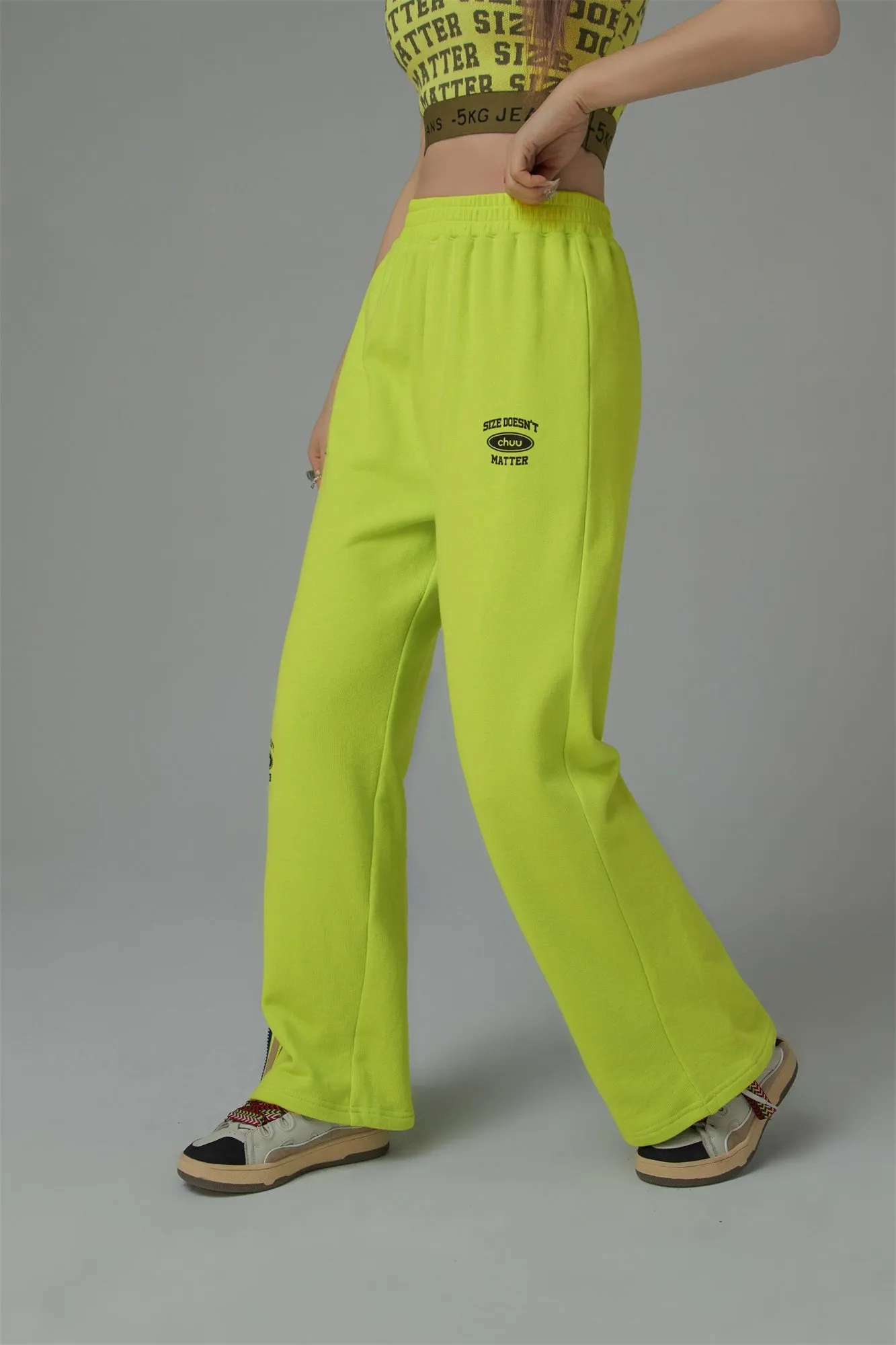 Size Doesnt Matter Line Track Pants
