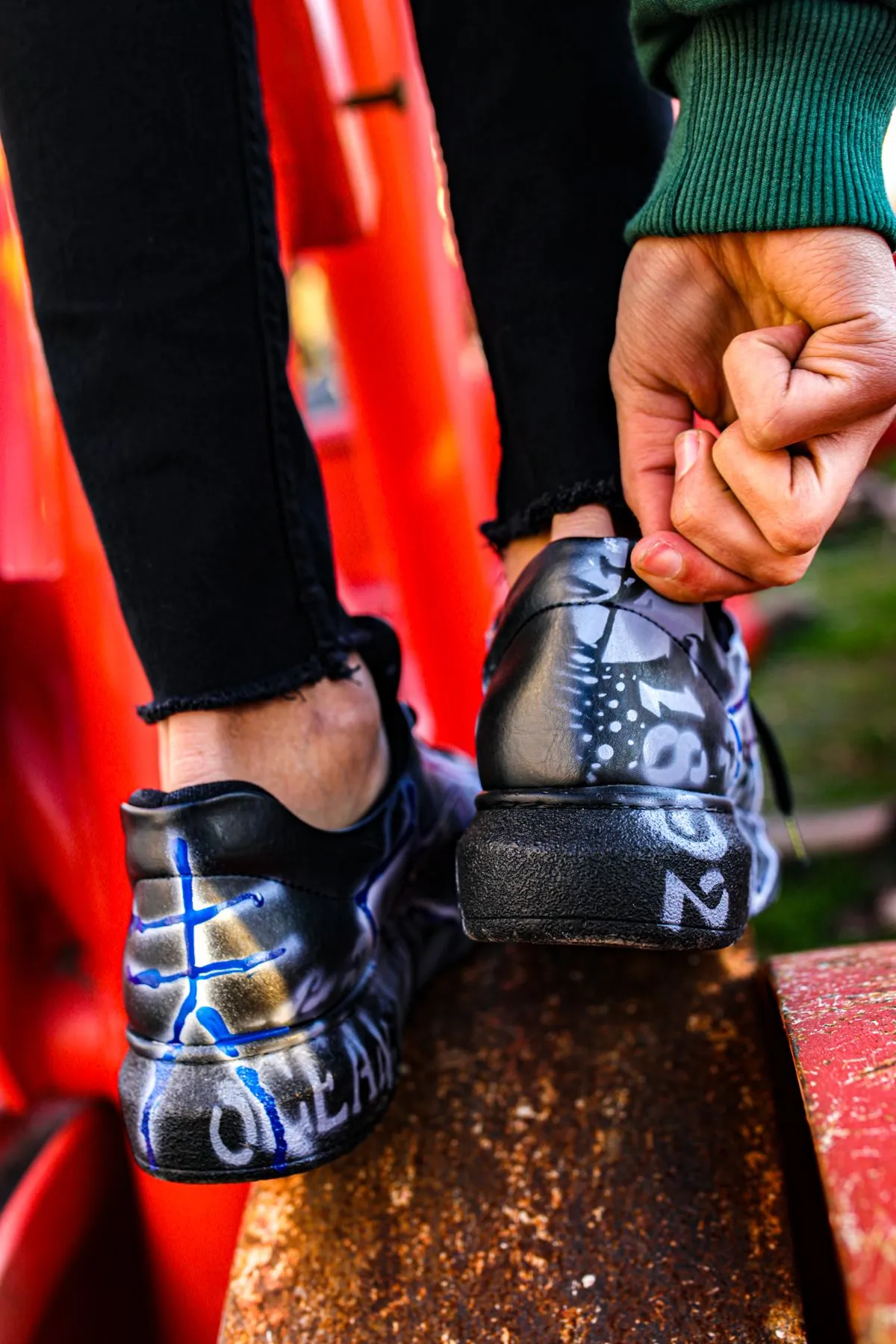 Sneakerjeans Graffiti Sneaker CH480